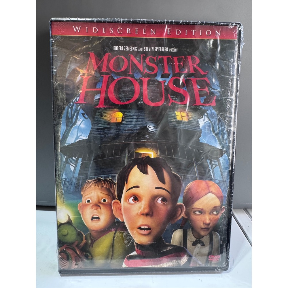 Sony Monster House Widescreen DVD Kids Animated Movie New